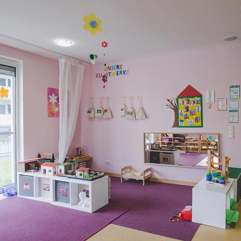 ServusKids Inneneinrichtung Kindergrippe Arnulfpark
