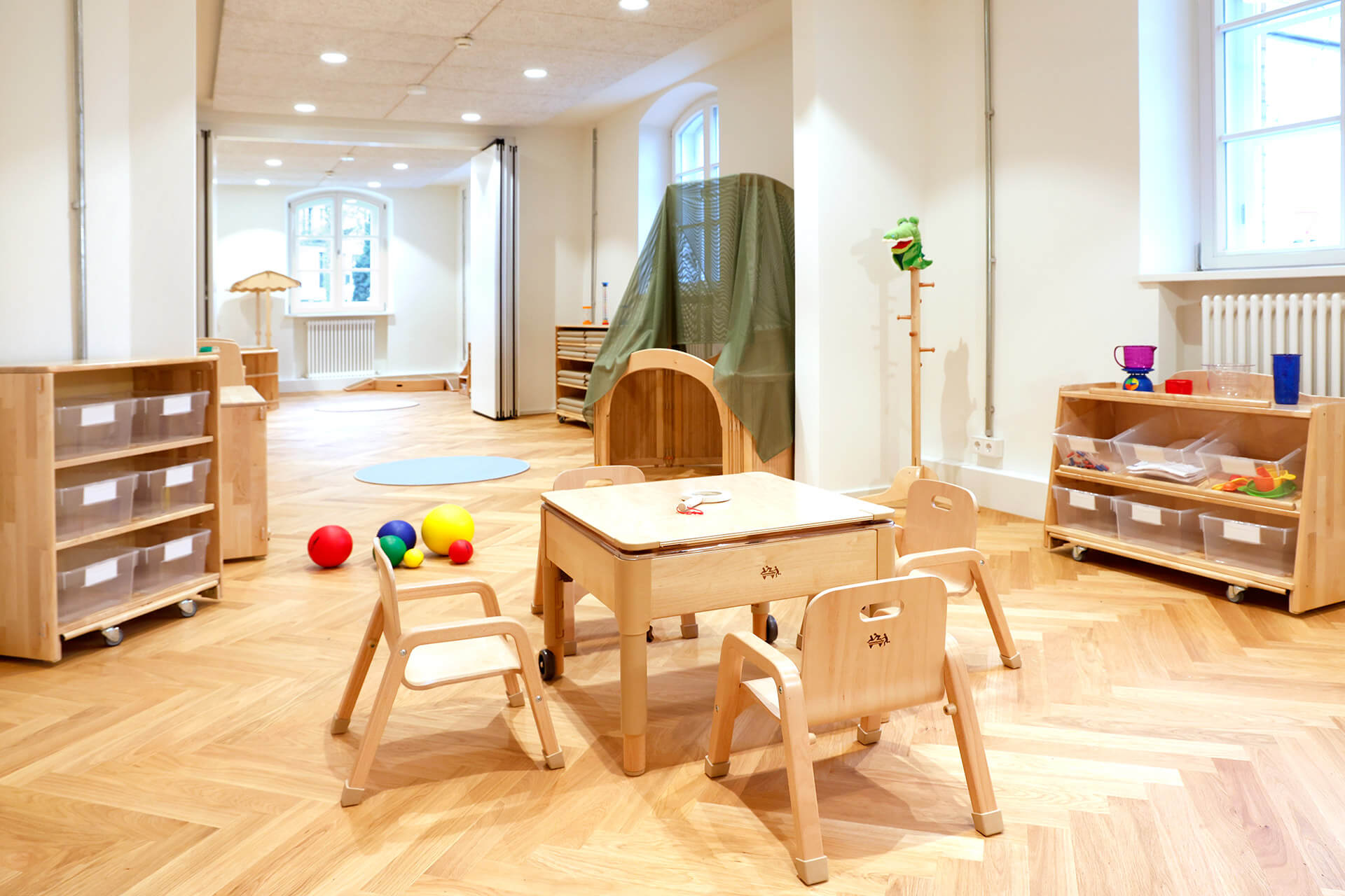 servusKids München Einrichtung und Spielzimmer